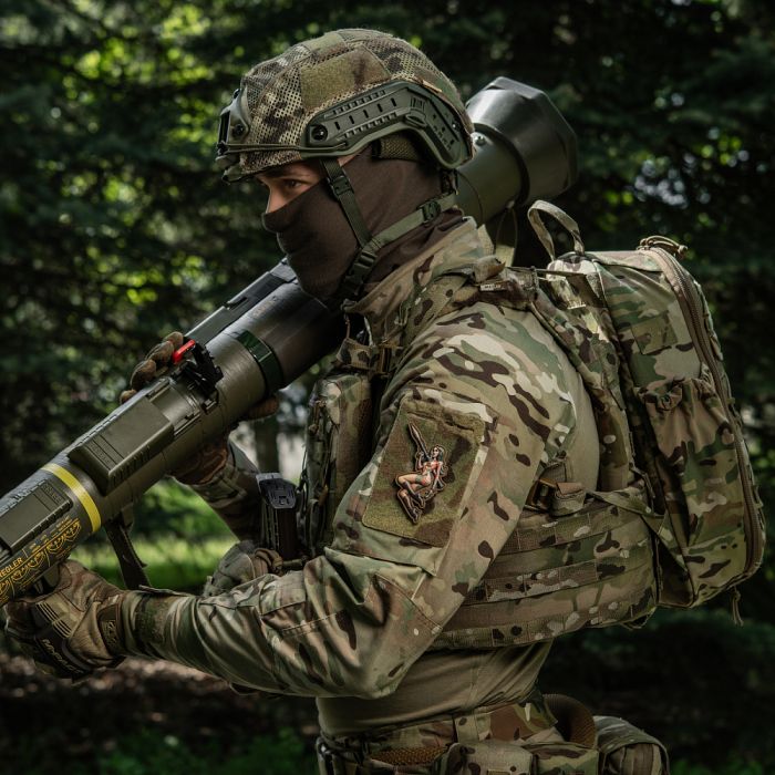 M-Tac нашивка Tactical girl №9 RPG PVC