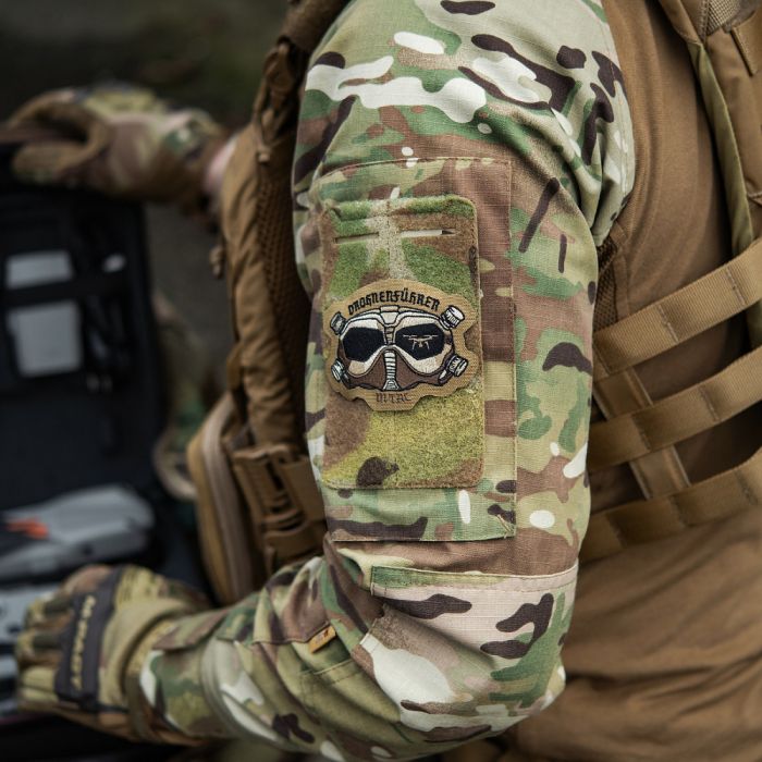 M-Tac нашивка Drohnenführer (вишивка) Coyote
