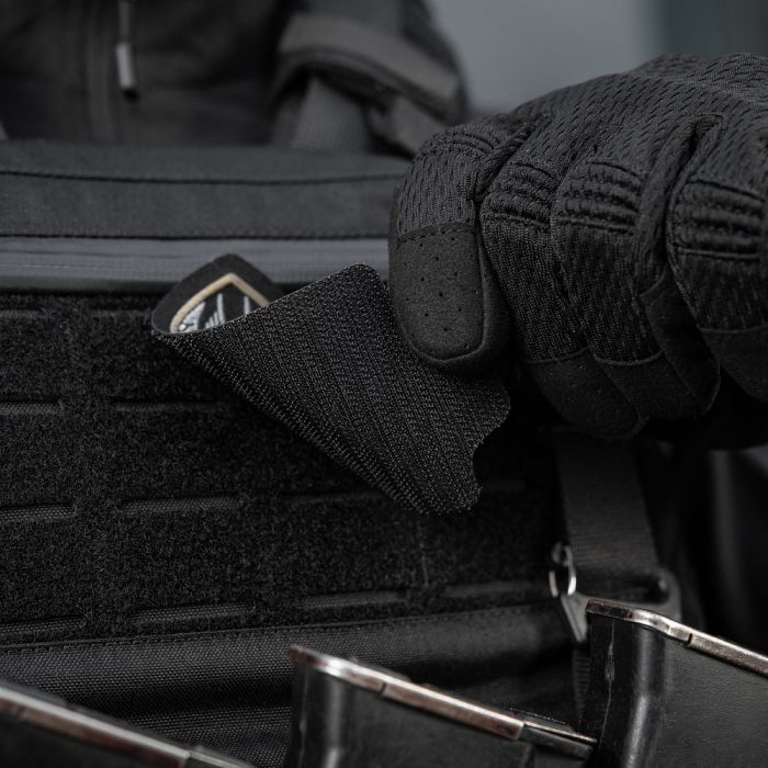 M-Tac нашивка Valkyrie (вишивка) Black/Ranger Green