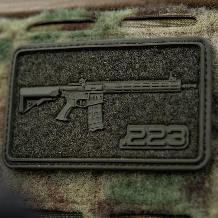 M-Tac нашивка AR-15 Velcro/PVC Ranger Green