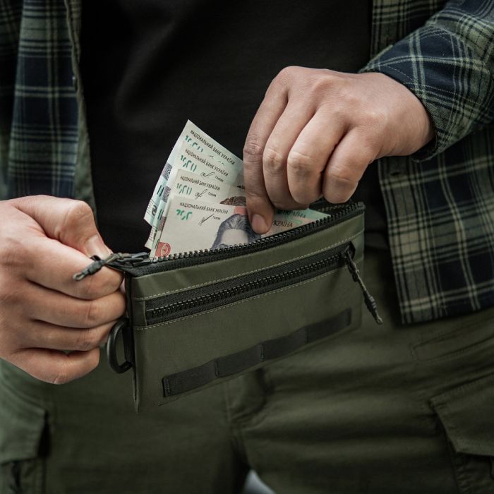 M-Tac гаманець горизонтальний з карабіном X-Pac Elite Ranger Green