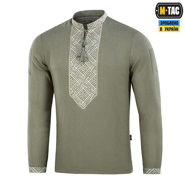 M-Tac вишиванка тактична 100% льон тип 2 олива