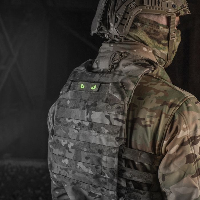 M-Tac нашивка Cat Eyes Laser Cut Multicam/GID