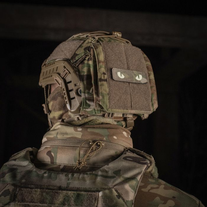 M-Tac нашивка Cat Eyes Laser Cut Multicam/GID