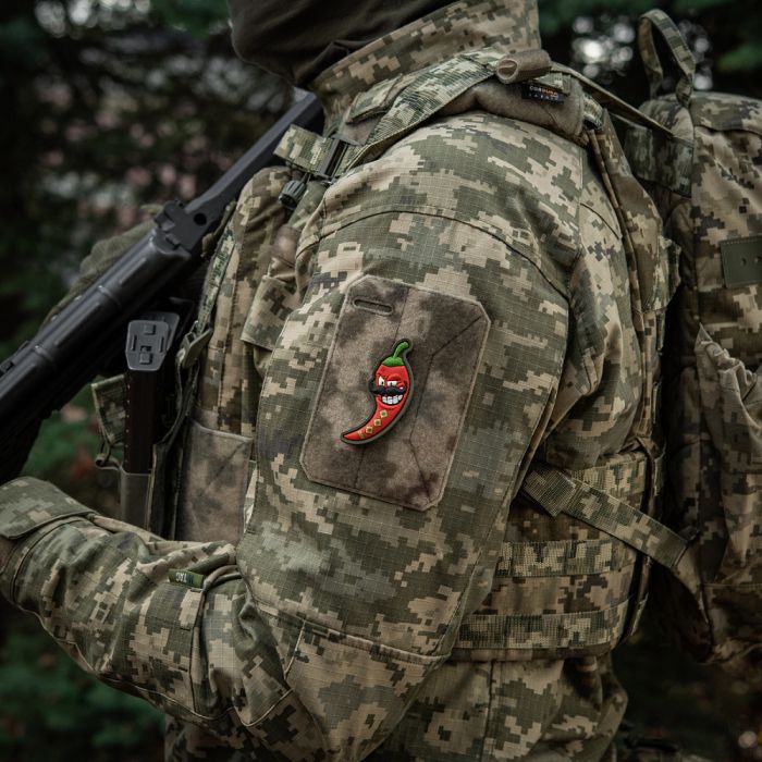 M-Tac нашивка Перчик 3D полковник (PVC)