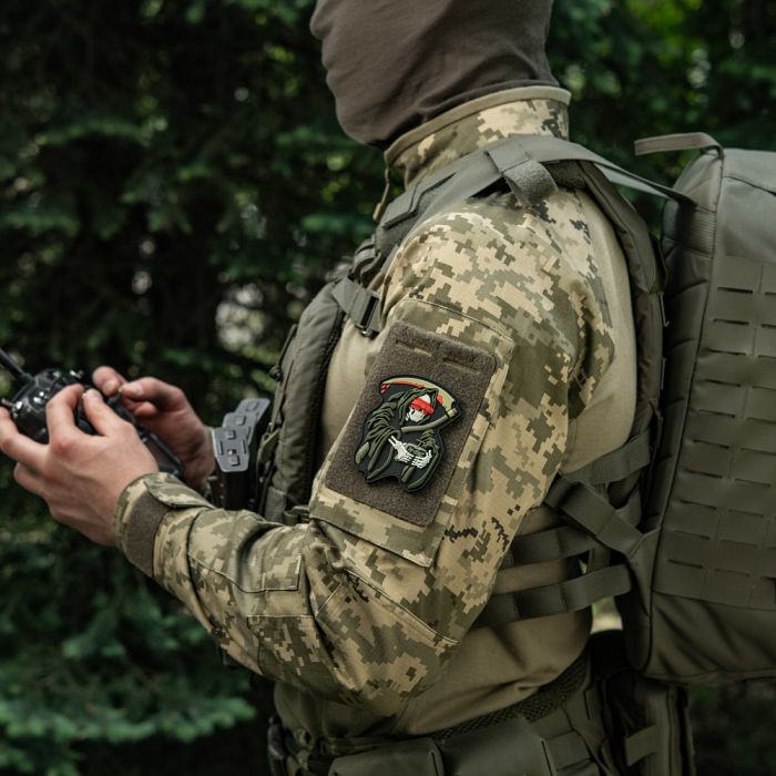 M-Tac нашивка FPV Operator PVC Black/Olive