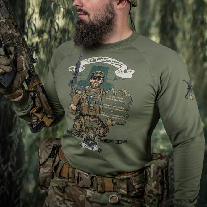 M-Tac реглан Заповіді стрільця Light Olive