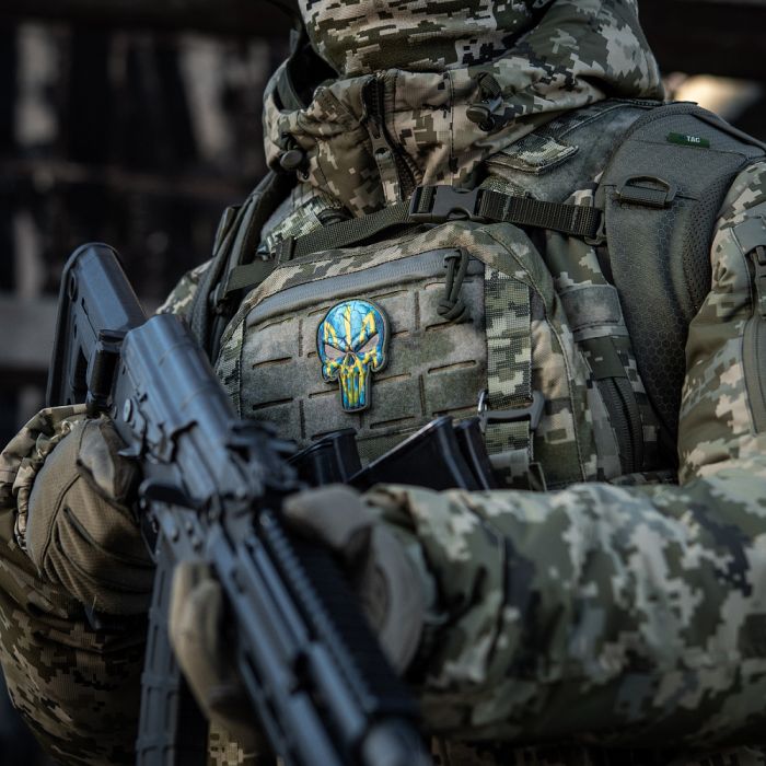 Нашивка Punisher Тризуб