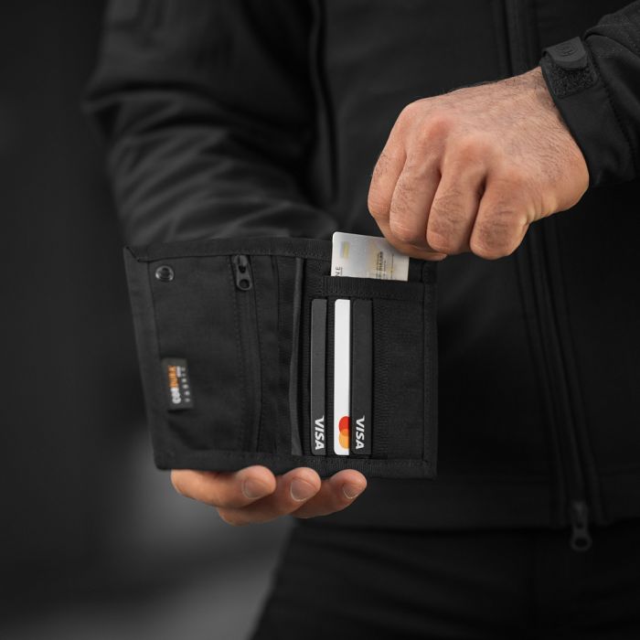 M-Tac гаманець Tactical Wallet Elite Black