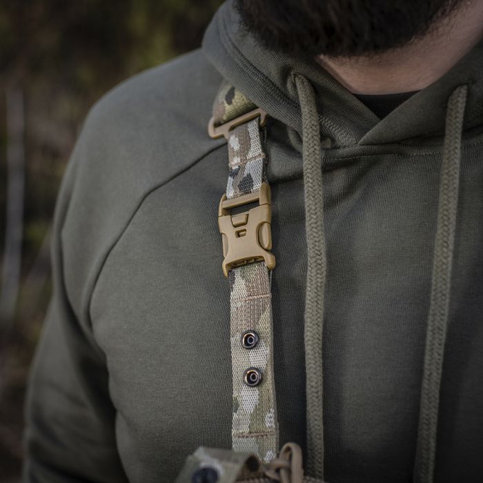 M-Tac сумка Sphaera Hardsling Bag Large з липучкою Elite Multicam