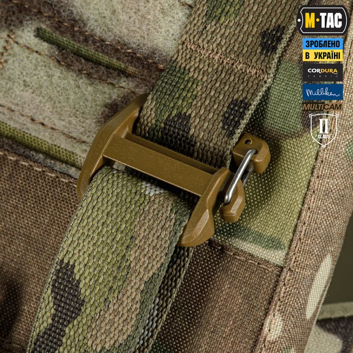 M-Tac плитоноска Cuirass Tiger FAST Elite 2 клас захисту (розмір плити М) Multicam