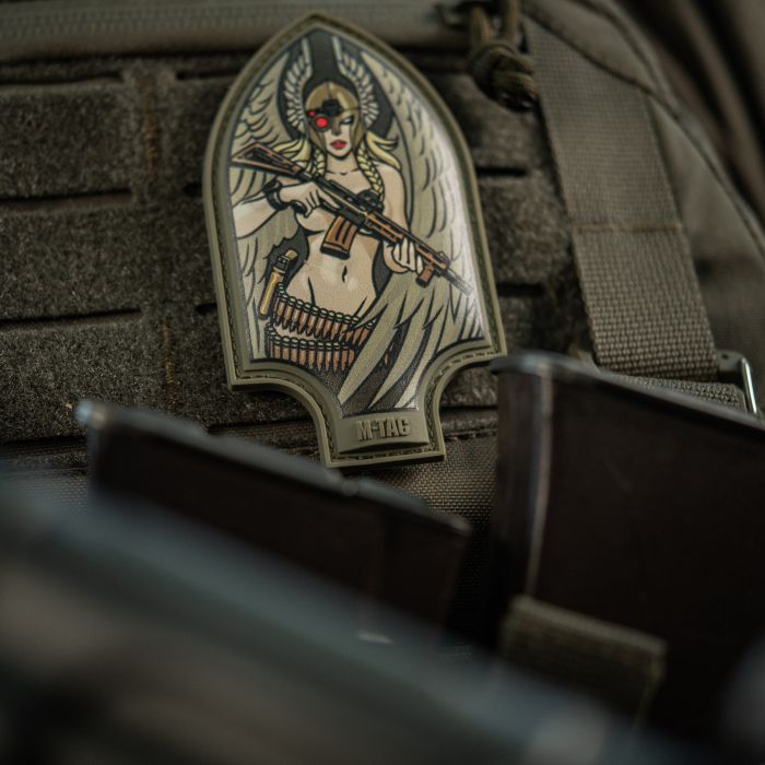 M-Tac нашивка Піка Валькірія PVC друк Olive