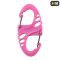 M-Tac карабін S-Hook пластиковий Pink