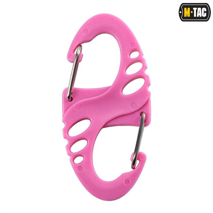 M-Tac карабін S-Hook пластиковий Pink