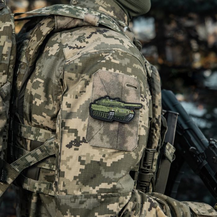 M-Tac нашивка LEOPARD 2 (PVC) Olive