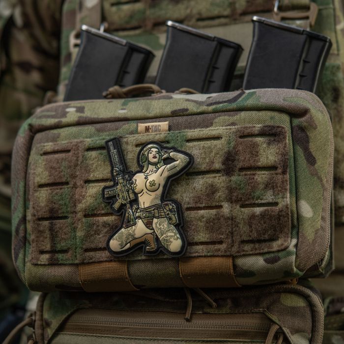 M-Tac нашивка Tactical girl №1 Skandinavik with Mjöllnir PVC MC