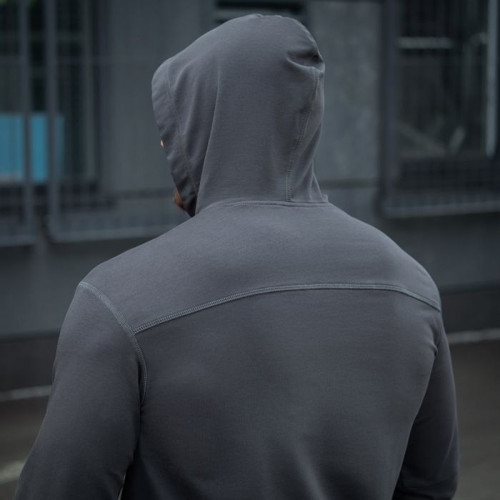 M-Tac кофта Hoodie Born by Revolution Dark Grey