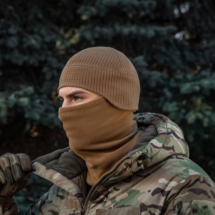 M-Tac шапка-підшоломник Gen.II фліс ріп-стоп Coyote Brown