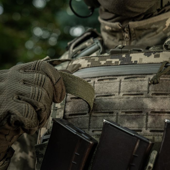 M-Tac нашивка Висока Напруга Olive