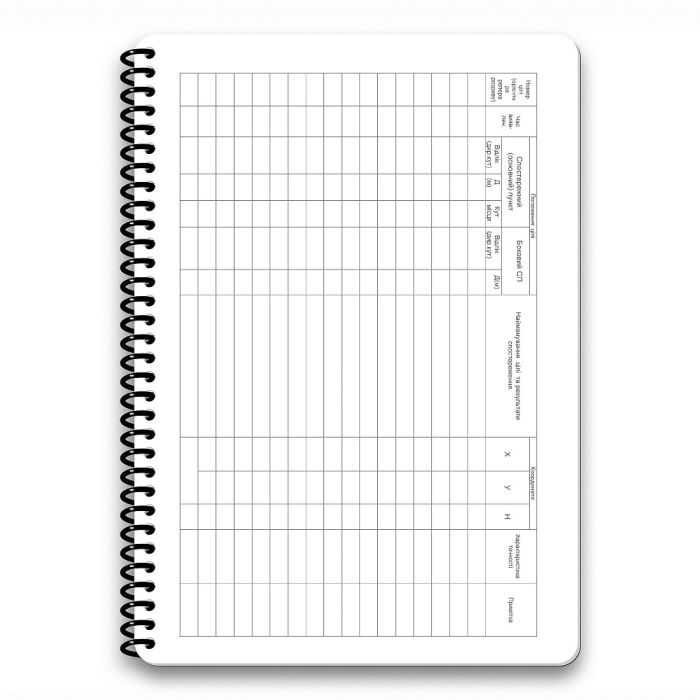 Ecopybook Tactical Блокнот артилерійського розвідника