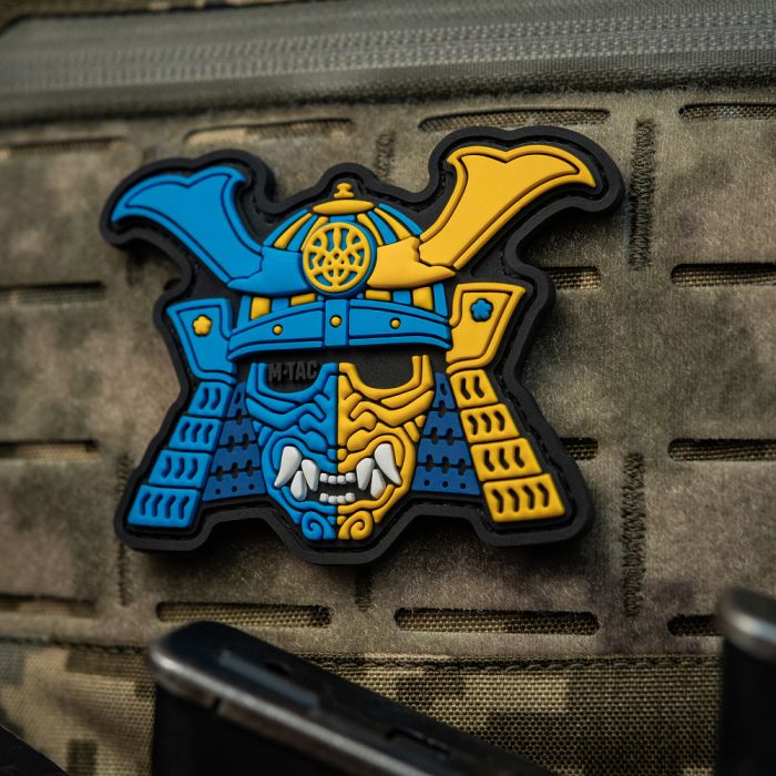 M-Tac нашивка Маска Самурая (PVC)