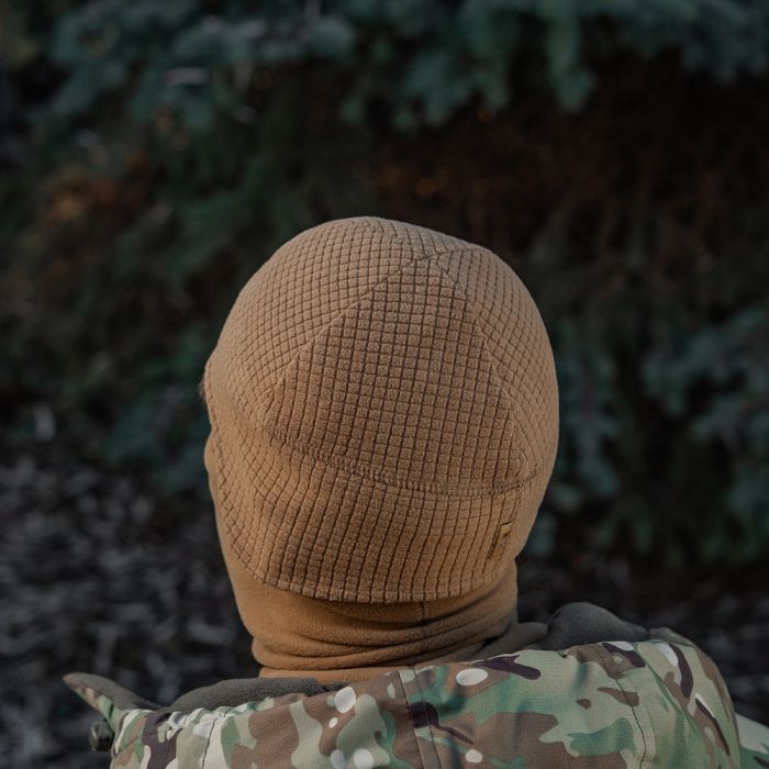 M-Tac шапка-підшоломник Gen.II фліс ріп-стоп Coyote Brown