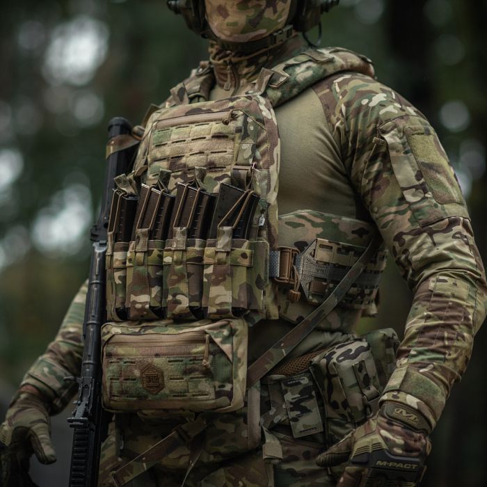 M-Tac плитоноска Cuirass Tiger Elite 2 клас захисту (розмір плити XL) Multicam