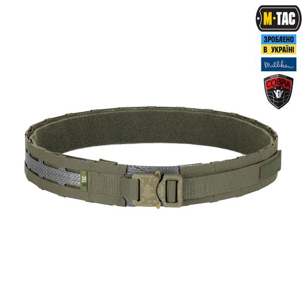 M-Tac ремінь Tiger Belt Cobra Buckle Ranger Green