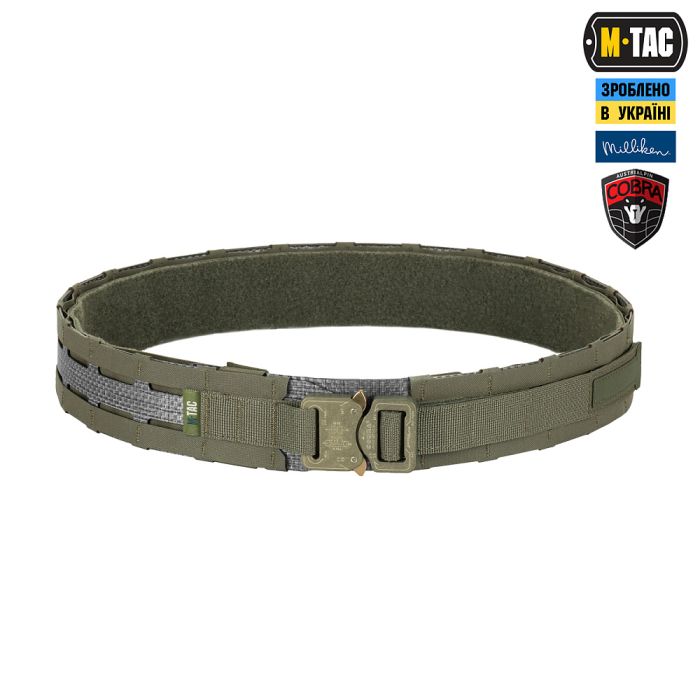M-Tac ремінь Tiger Belt Cobra Buckle Ranger Green
