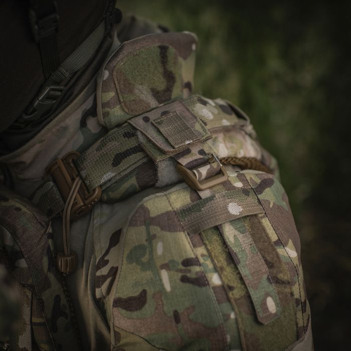 M-Tac плечовий захист з балістичними пакетами 1 клас захисту Ергономічний (Пара) Multicam