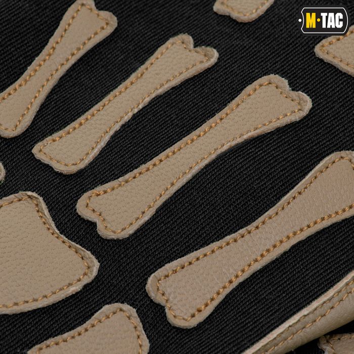 M-Tac рукавички Skeleton Nomex Black/Coyote