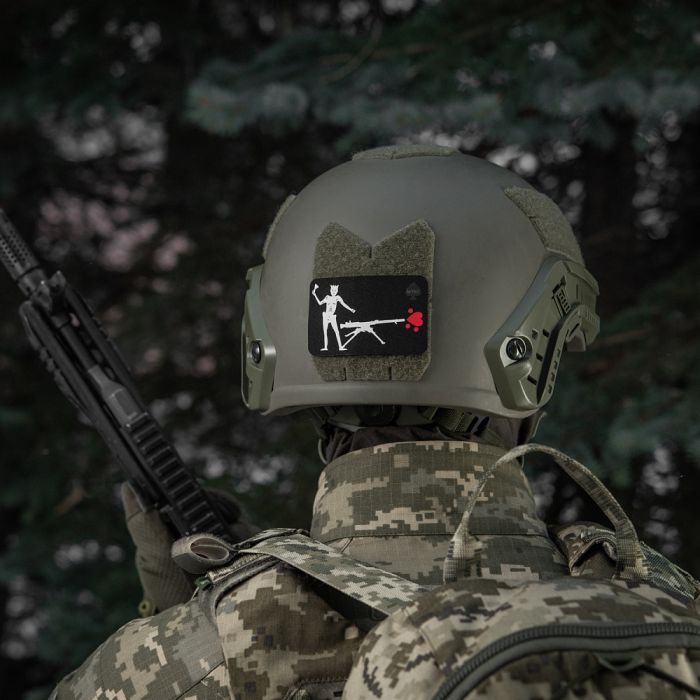 M-Tac нашивка прапор Чорна Борода СПГ-9 Black