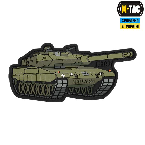M-Tac нашивка LEOPARD 2 (PVC) Olive