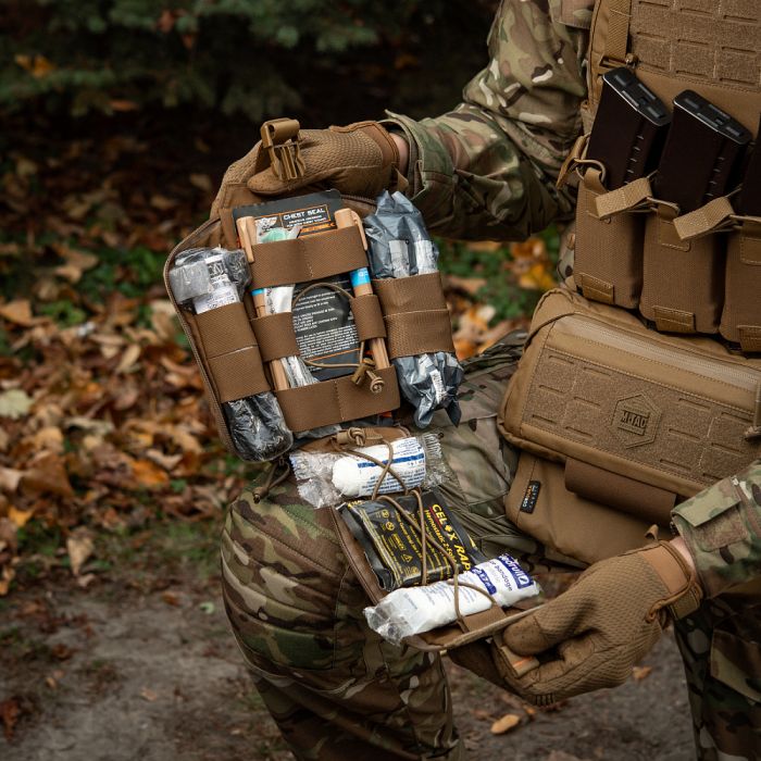 M-Tac підсумок медичний Elite Rip Off Gen.II Coyote