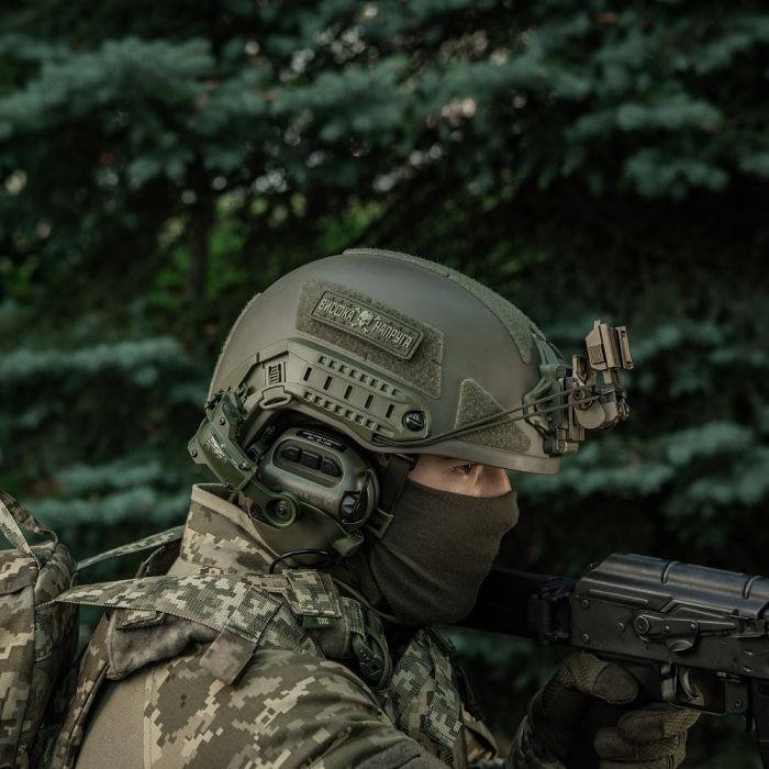 M-Tac нашивка Висока Напруга Olive