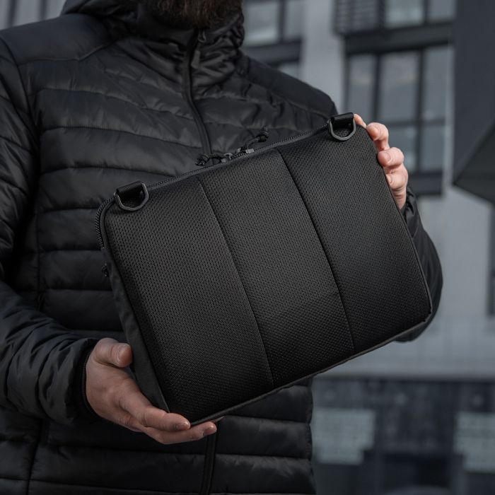 M-Tac сумка Admin Bag Large Elite з липучкою Black