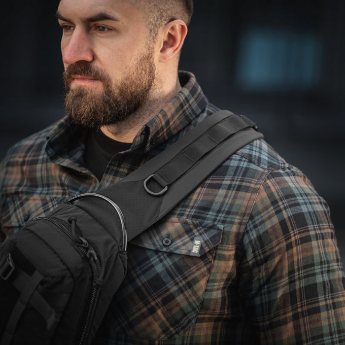 M-Tac сумка Sling Civilian Lite-NR Black