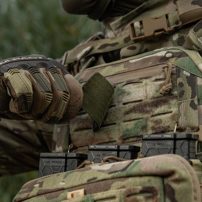 M-Tac нашивка AR-15 Velcro/PVC Ranger Green