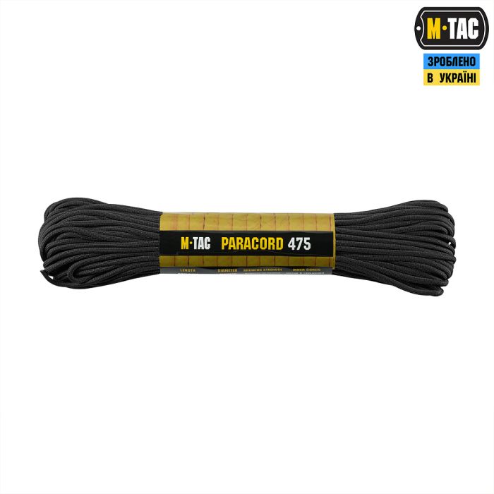 M-Tac паракорд 475 30m Black
