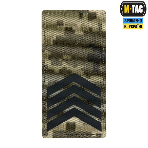 M-Tac погон на липучці старший сержант ММ14