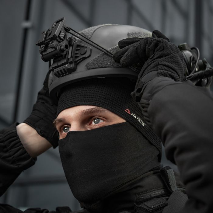 M-Tac шапка-підшоломник Polartec Black