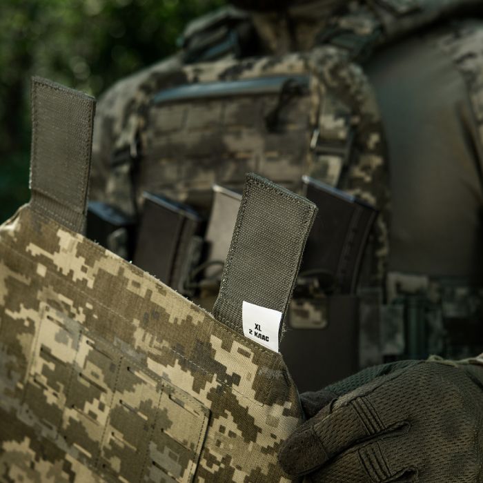 M-Tac фартух протиуламковий з балістичним пакетом 2 клас (BRONYX) Laser Cut XL MM14