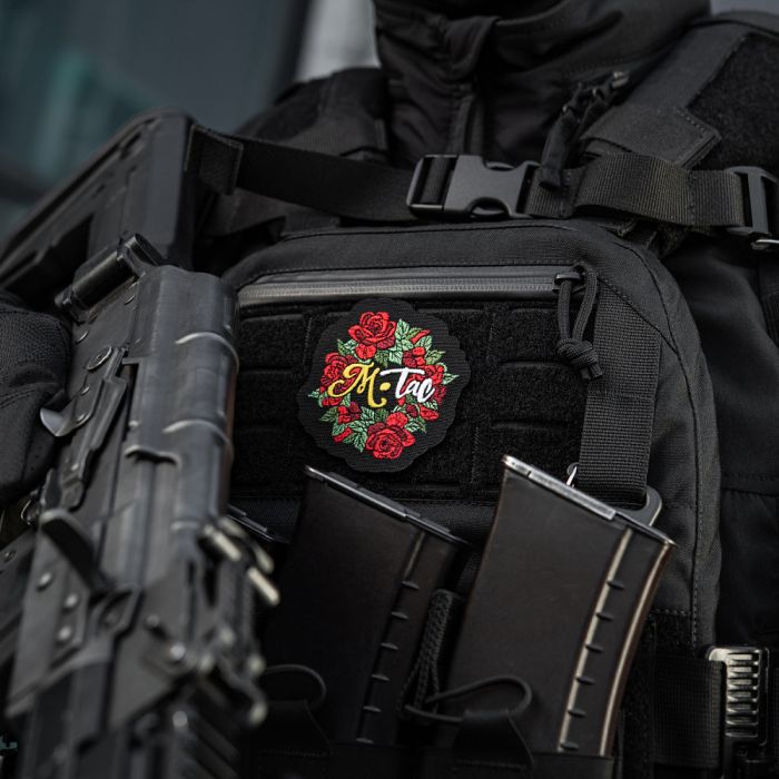 M-Tac нашивка Вінок (вишивка) Black
