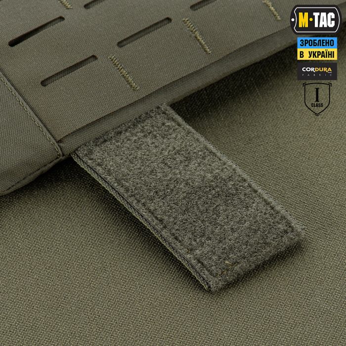 M-Tac захист живота з балістичним пакетом 1 клас захисту Laser Cut Ranger Green