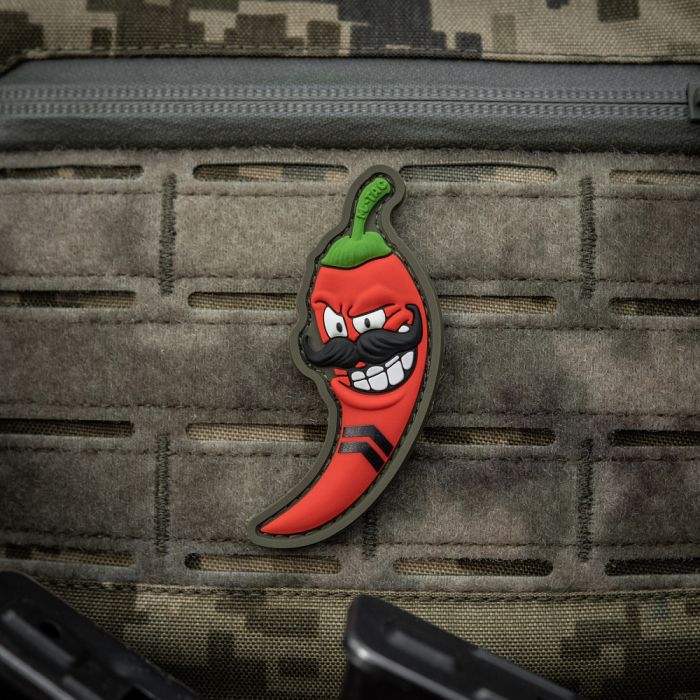 M-Tac нашивка Перчик 3D молодший сержант (PVC)