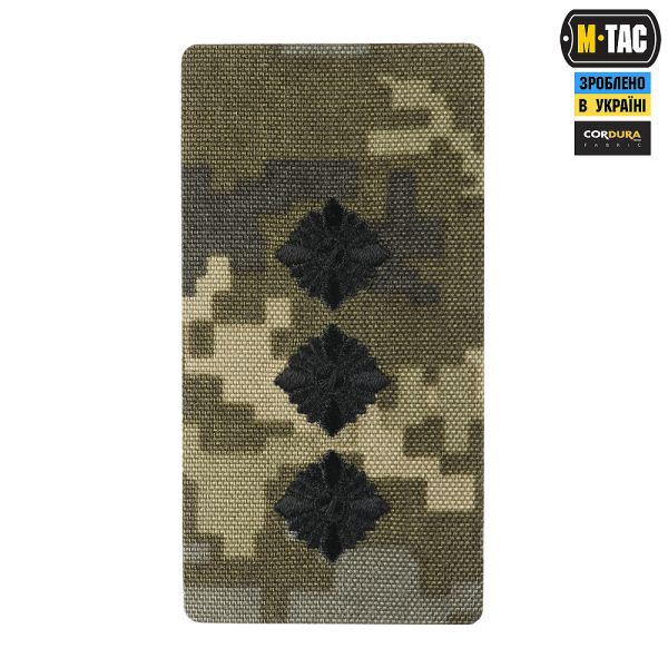M-Tac погон на липучці Старший лейтенант (вишивка) MM14