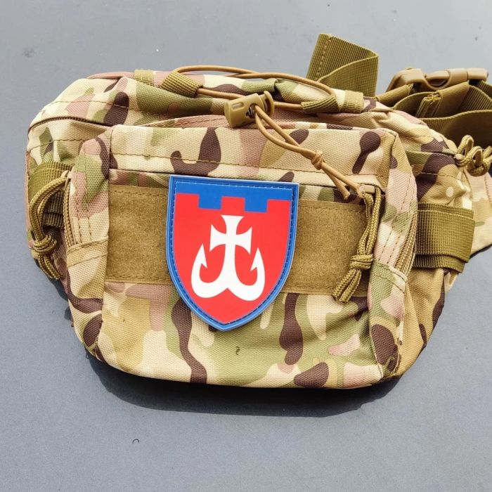 Шеврон ПВХ ТрО 120 бригади ЗСУ Вінниця