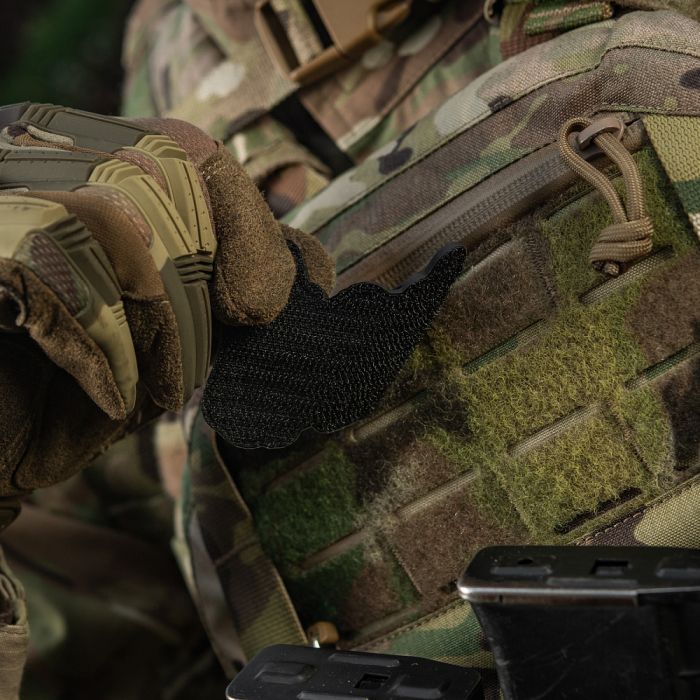 M-Tac нашивка Tactical girl №6 PVC White/Pink/Coyote V1