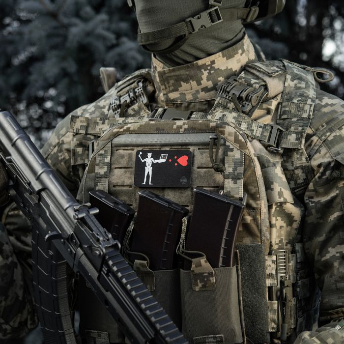 M-Tac нашивка прапор Чорна Борода IT Black