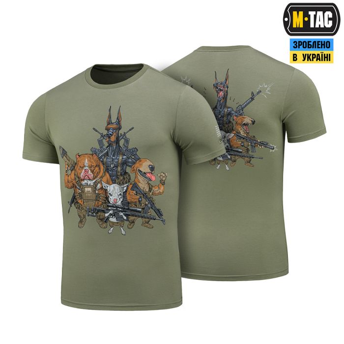 M-Tac футболка Rex team Light Olive